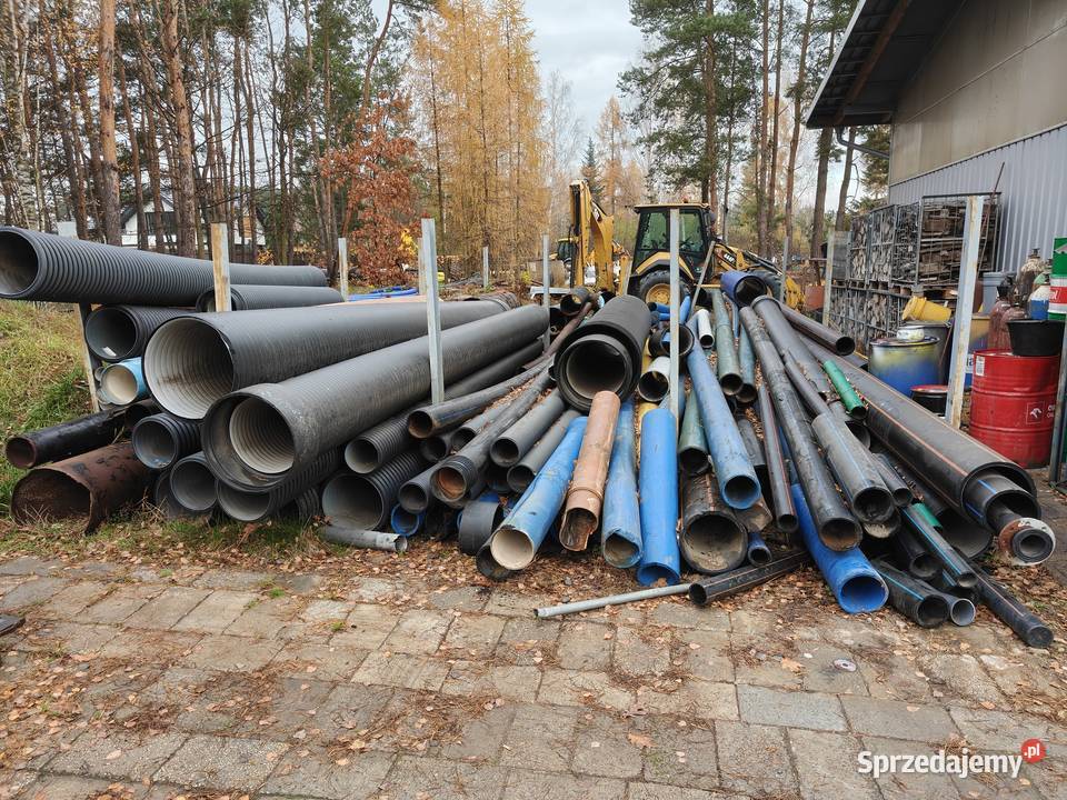 Rury PVC PE PP pozostałości z budowy odpady Ostrowiec Świętokrzyski