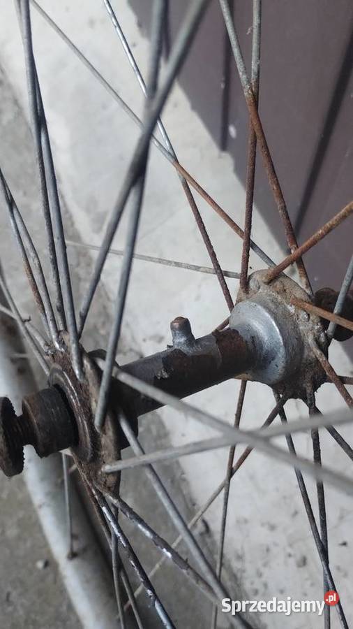 zabytkowe koło rowerowe 28 przedwojenne Radom