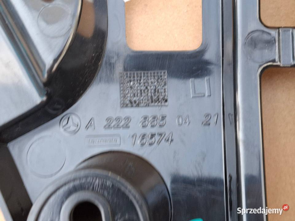 MERCEDES SKLASA W222 ŚLIZG ZDERZAKA LEWY TYŁ Bieleń sprzedam