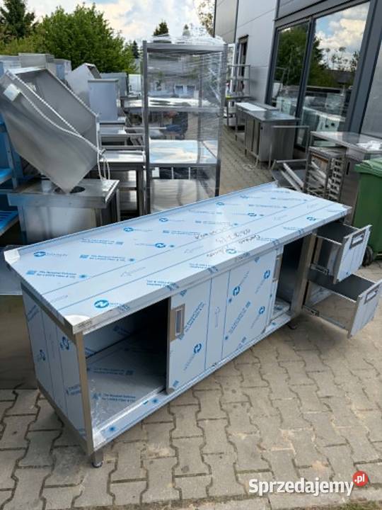 STÓŁ GASTRONOMICZNY Z DRZWIAMI I SZUFLADAMI Gastronomia Ostrów Wielkopolski