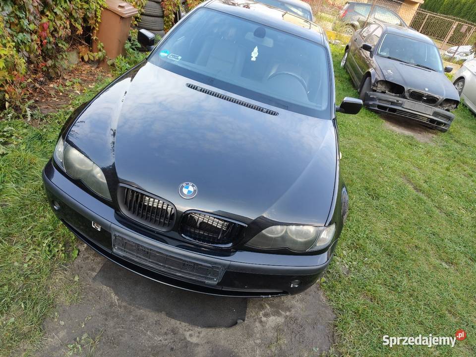 Bmw e46 sedan lift zderzak przód Black sapphire Aleksandrów Łódzki