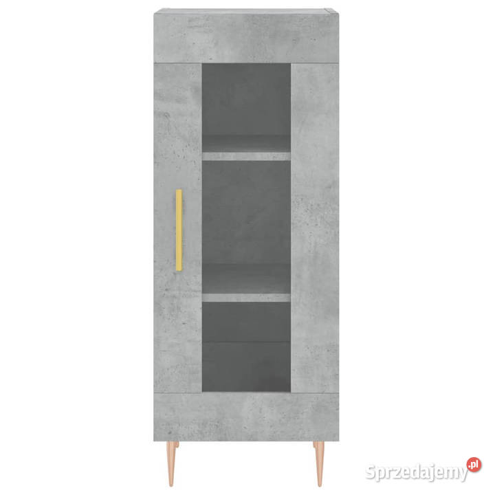 Szafka szarość betonu 345x34x90 materiał Warszawa