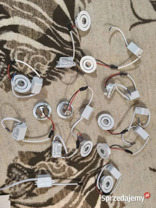Zestaw 10x mini oczko LED 3W z zasilaczami Zasilacze podlaskie Białystok