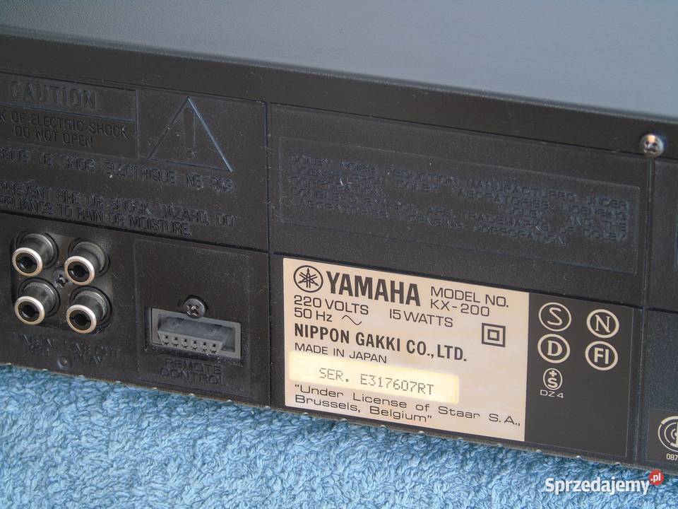 Magnetofon Yamaha KX200 sprawny i ładny WYSYŁKA Jasło