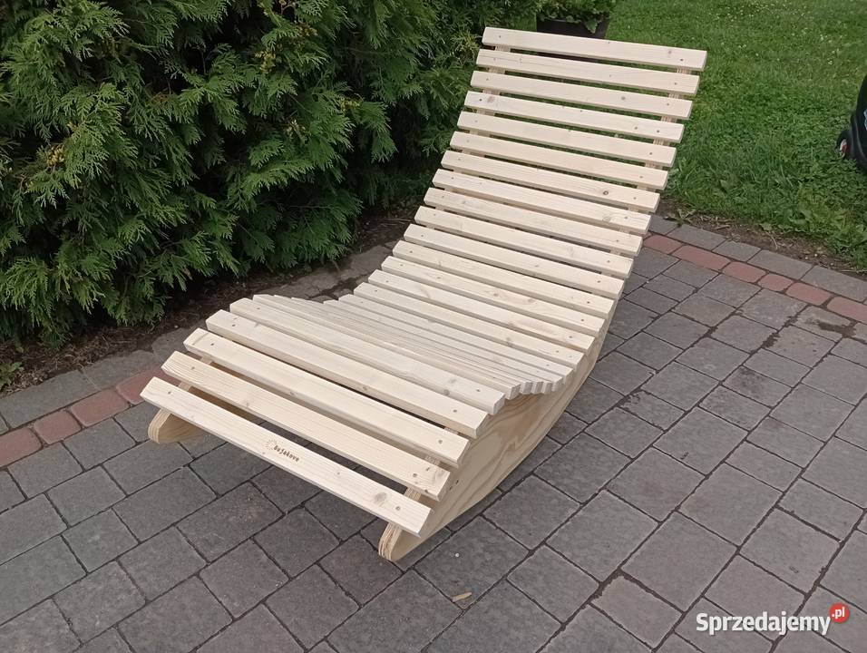 Leżak bujany ogrodowy 80cm Gdańsk