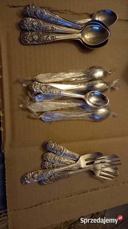 Komplet 36 sztućce deserowe Warszawa