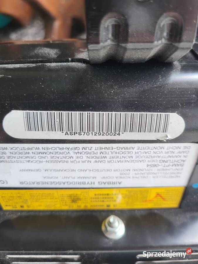 Poduszka pasażerka Hyundai Santa Fe AIRBAG Mielec