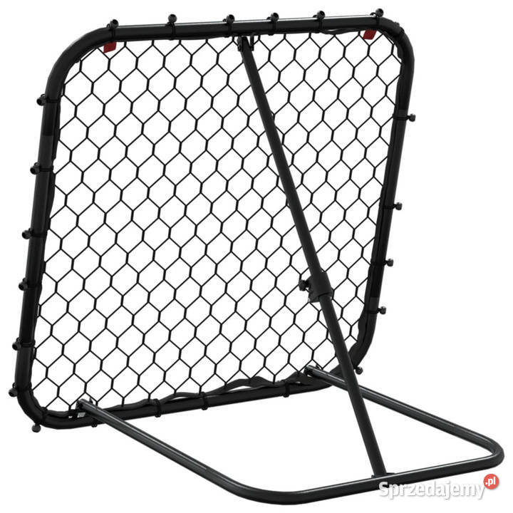 Rebounder do piłki nożnej regulowany czarny mazowieckie
