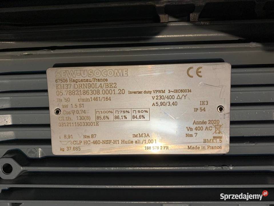 Serwomotor SEW KH37 DRN90L4BE2 15kW Warszawa