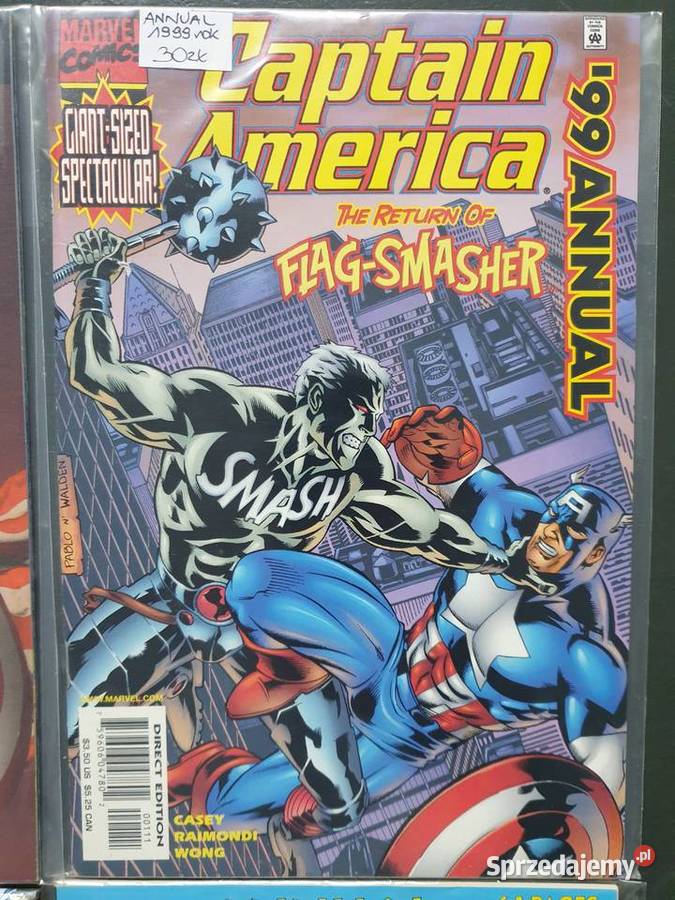 Captain America Annual 4 komiksy Marvel USA Gdynia