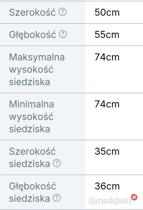 Sprzedam nowe hokery Gamma szare sprzedam