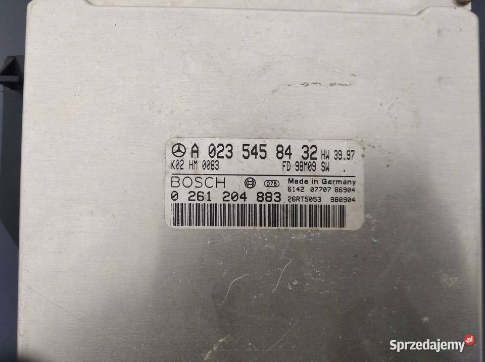 Sterownik komputer ECU silnika Mercedes W210 20E komputery sprzedam