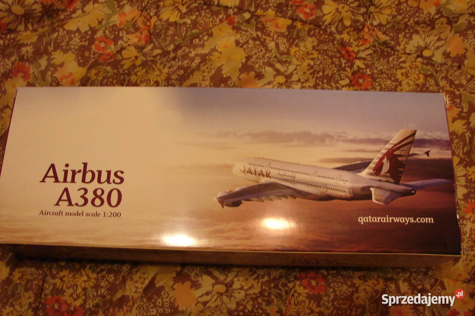 nowy model Airbusa 380seria limitowanaQuatar Warszawa sprzedam