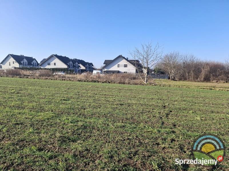 Śledziejowice gm Wieliczka działka budowlana 760 Sprzedaż małopolskie