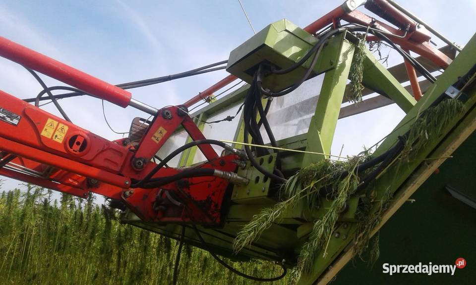 Przystawka heder kombajn do konopii 28 m Potok Górny