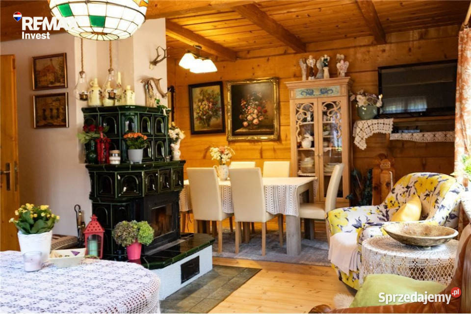 Drewniany dom w stylu zakopiańskim BielskoBiała