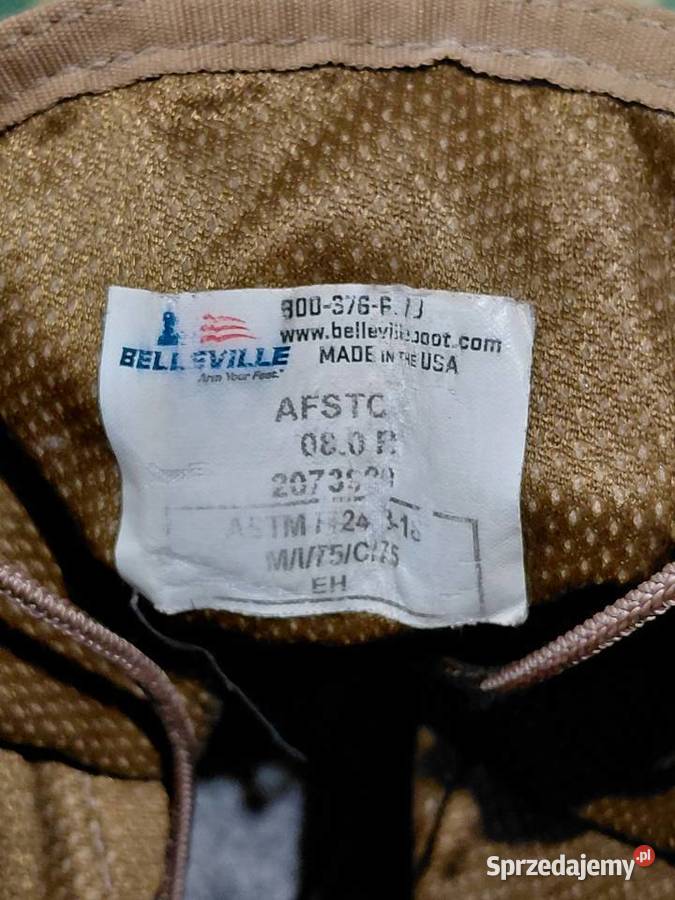 Buty Belleville AFSTC coyote 8R