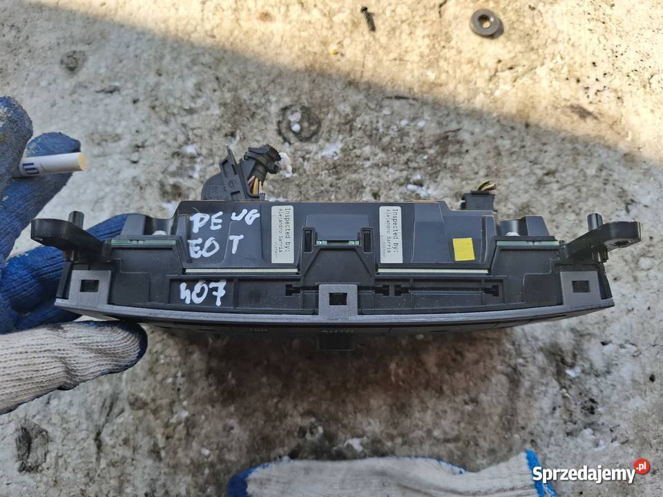 Panel Sterowania Nawiewu Awaryjncyh Peugeot 407 lubelskie Wisznice sprzedam