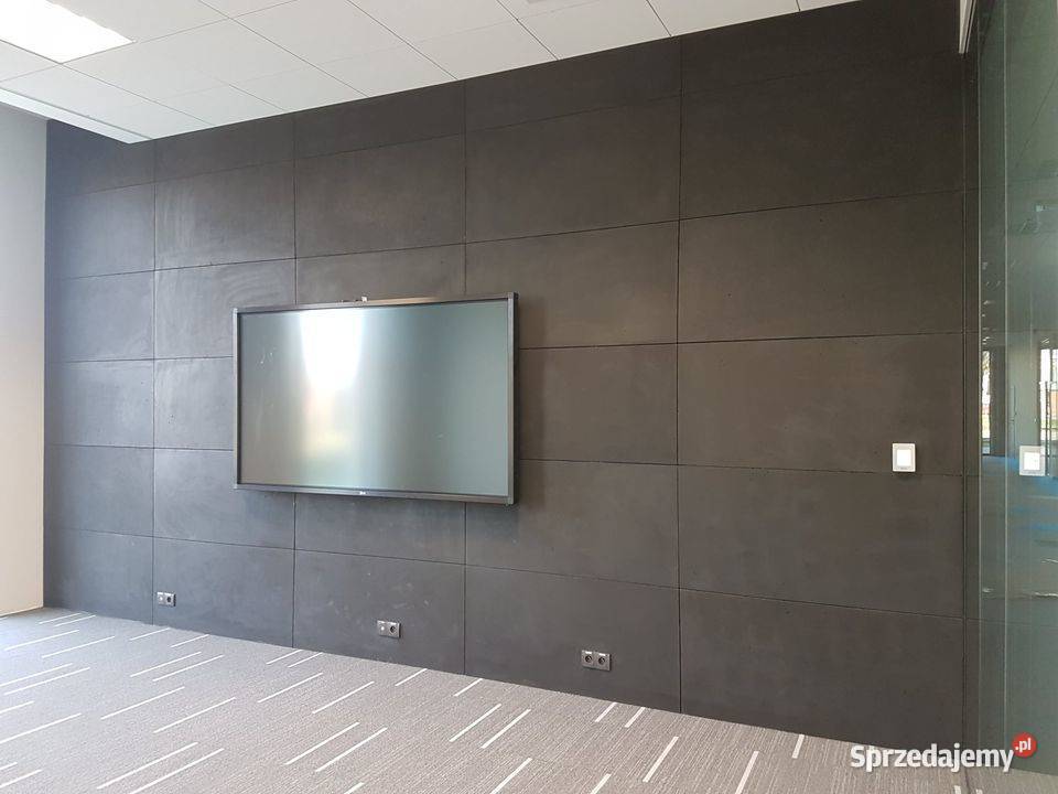 Płyty z betonu architektonicznego 120x60 ŚCIANA Kraków