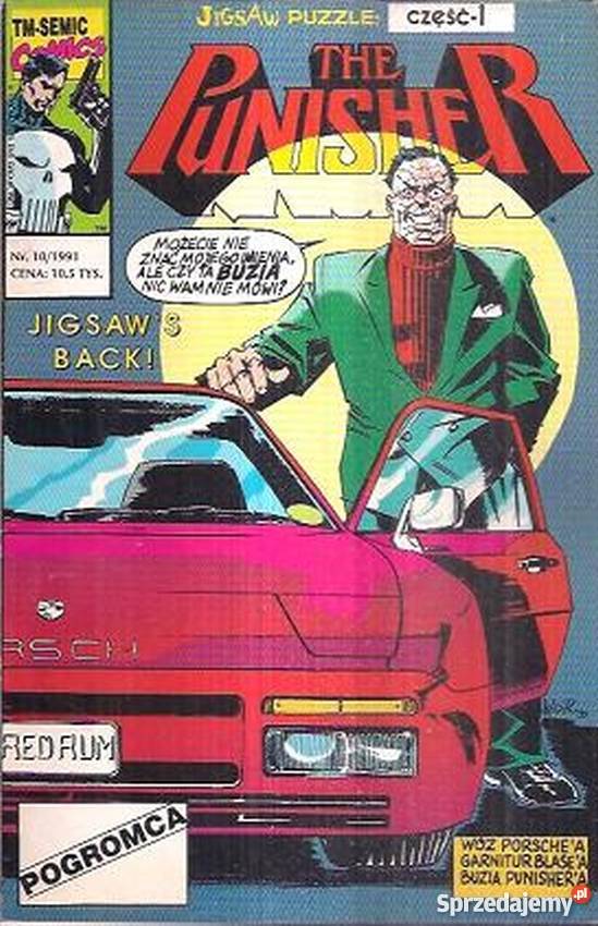 THE PUNISHER WYCINANKA UKŁADANKA Komiksy