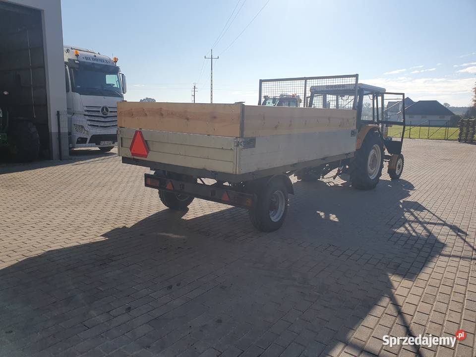 Przyczepa jednoosiowa wywrot Wijewo