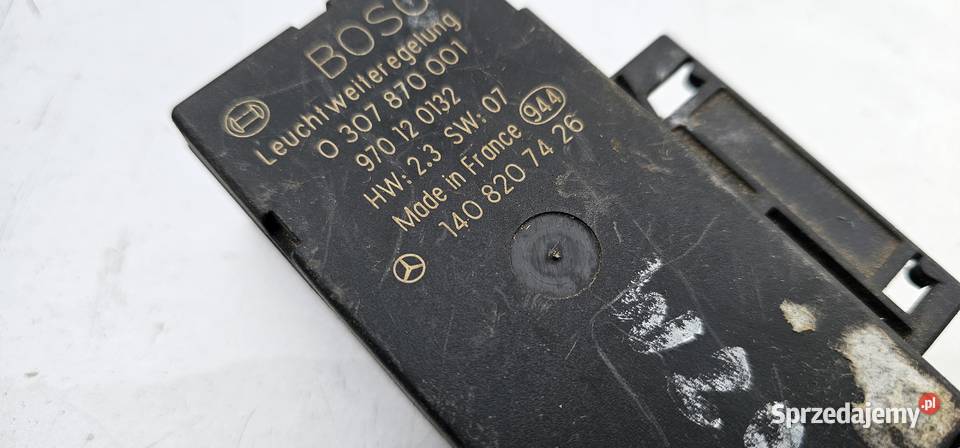 Moduł swiateł mercedes w202 1408207426 osobowe Komputery Zbąszyń