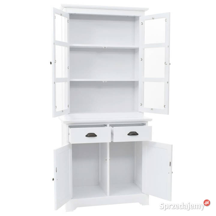 Kredens 4drzwiowy MDF i drewno sosnowe 80x40x180 Warszawa sprzedam