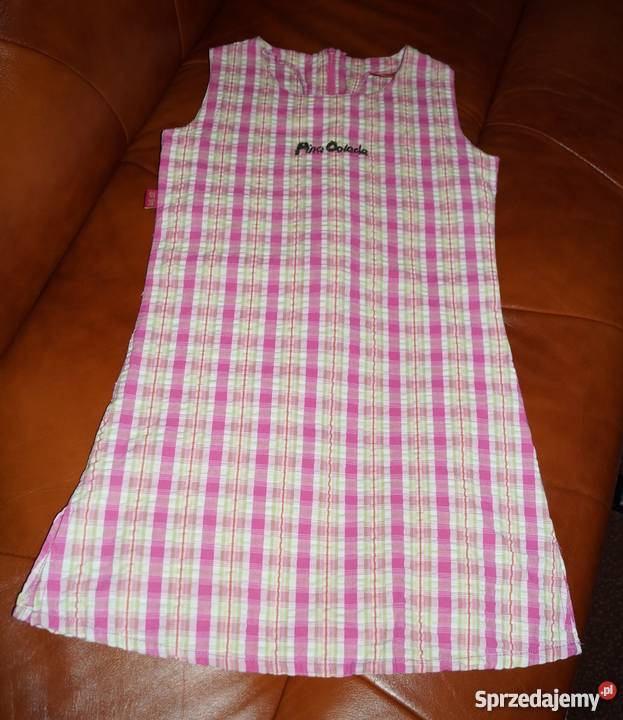 Sukienka w krateczkę HOT OIL r 128134 Czerwionka-Leszczyny