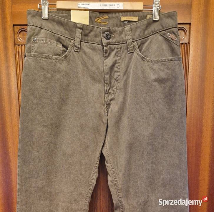 Spodnie Camel active szaro bury kolor Denim 33