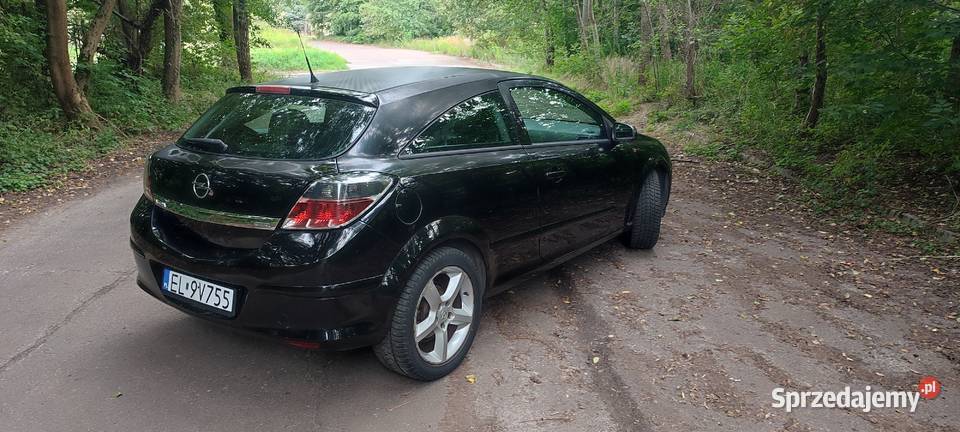 Opel Astra H GTC 16 benzyna 105 2005r Klima Zarejestrowany w Polsce
