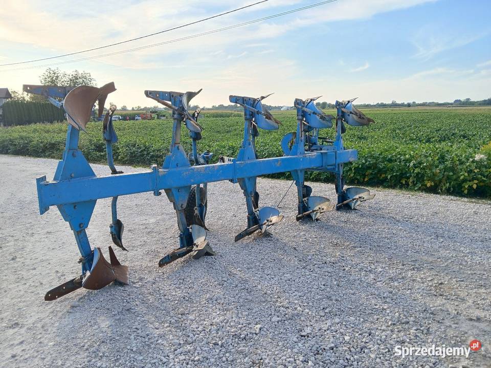 Pług obrotowy Lemken 41 z Niemiec ładny świętokrzyskie Nowy Korczyn