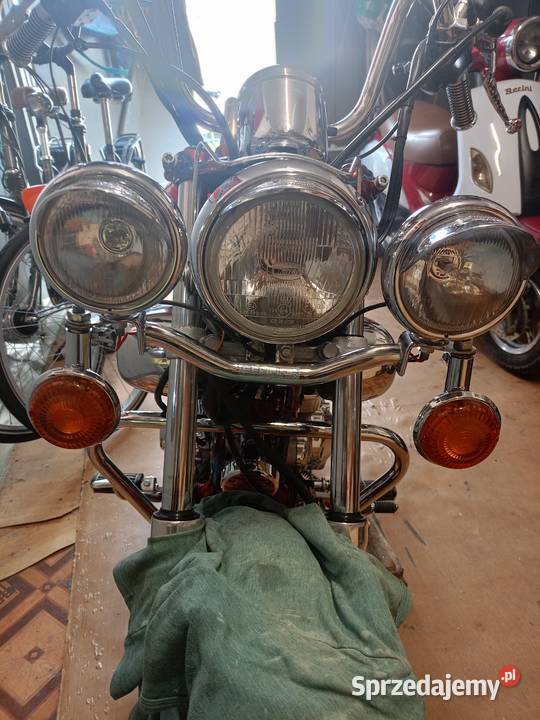Stelaż lightbar lampy kierunki piornik Yamaha Wieleń