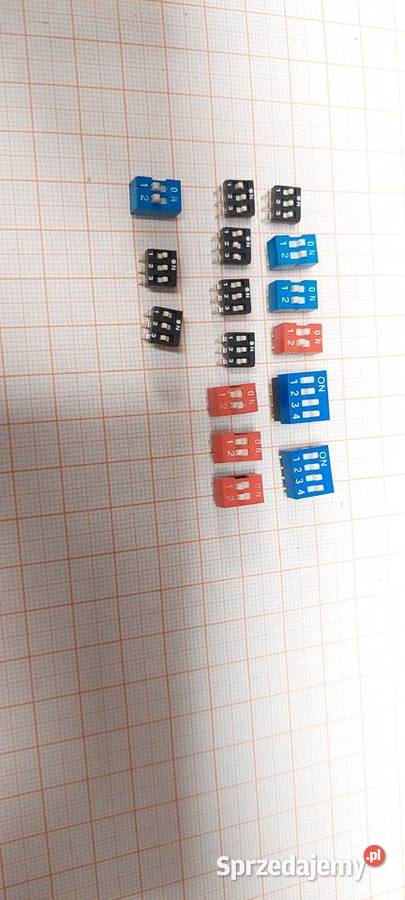 Przełącznik DIP SWITCH pozycyjny 16 A809 śląskie Czechowice-Dziedzice