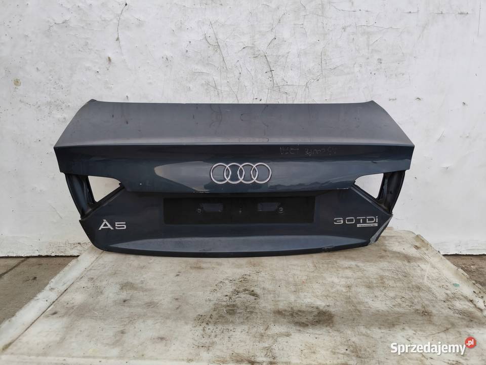 KLAPA TYLNA TYŁ AUDI A5 8T COUPE LZ7H 20082011 Przystajń