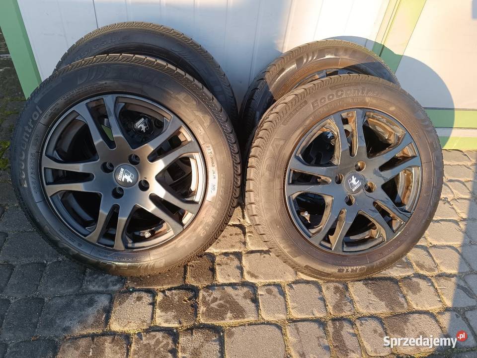 Alufelgi 4x100 15 opony letnie Klukowa Huta