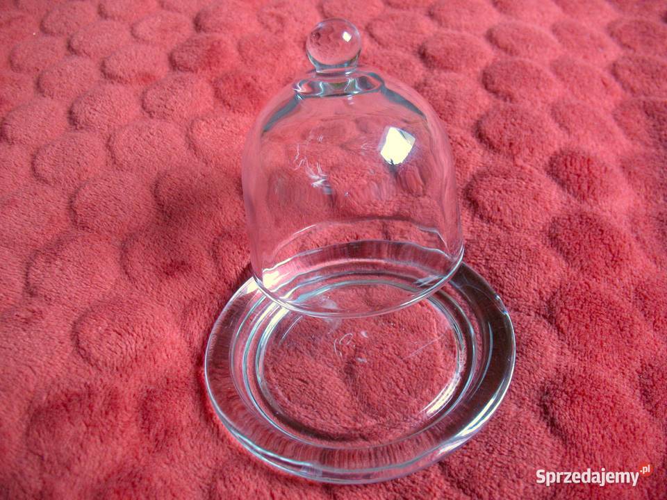 Klosz dzwonek z podstawką szklany 10 do cytryn Pozostałe Siedlce