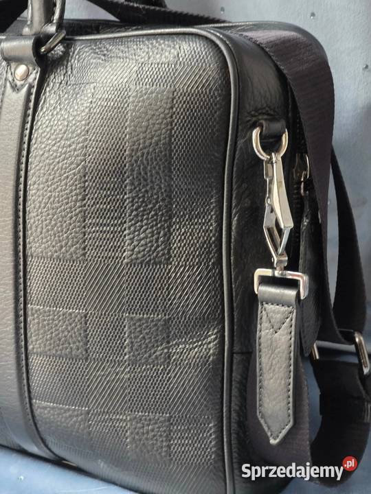 Aktówka Burberry Grain Check Maxwell Warszawa sprzedam