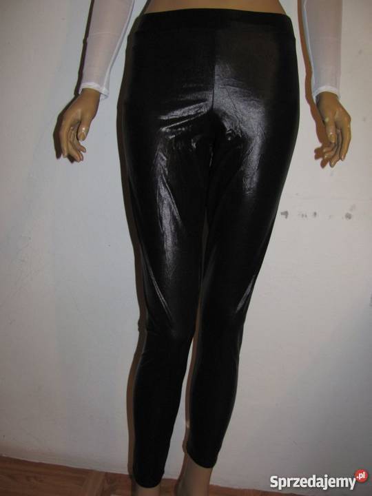 komplet top leginsy SALLY CIRCLE TOPSHOP czarny Spodnie Zamość sprzedam