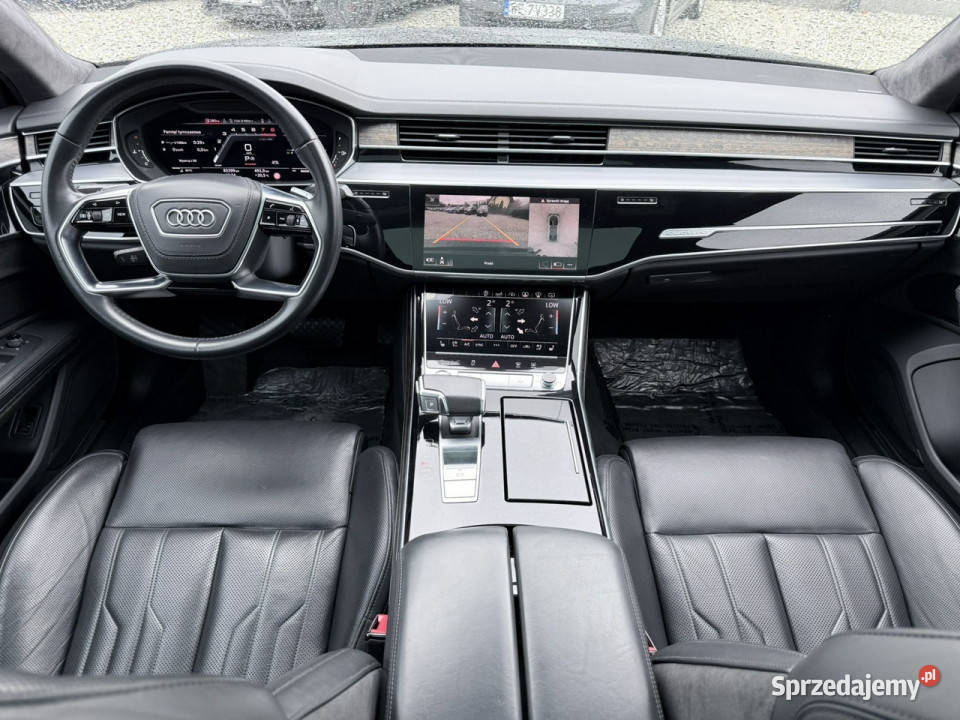 Audi A8 Long Black D5 55 30 V6 24V TFSI 340 łopatki zmiany biegów Wrocław sprzedam
