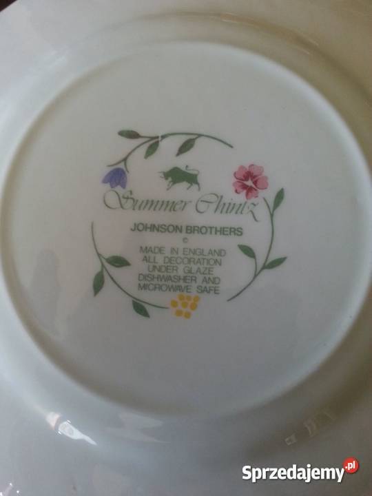 Spodek Summer Chinz Johnson Brothers Made in Gdańsk