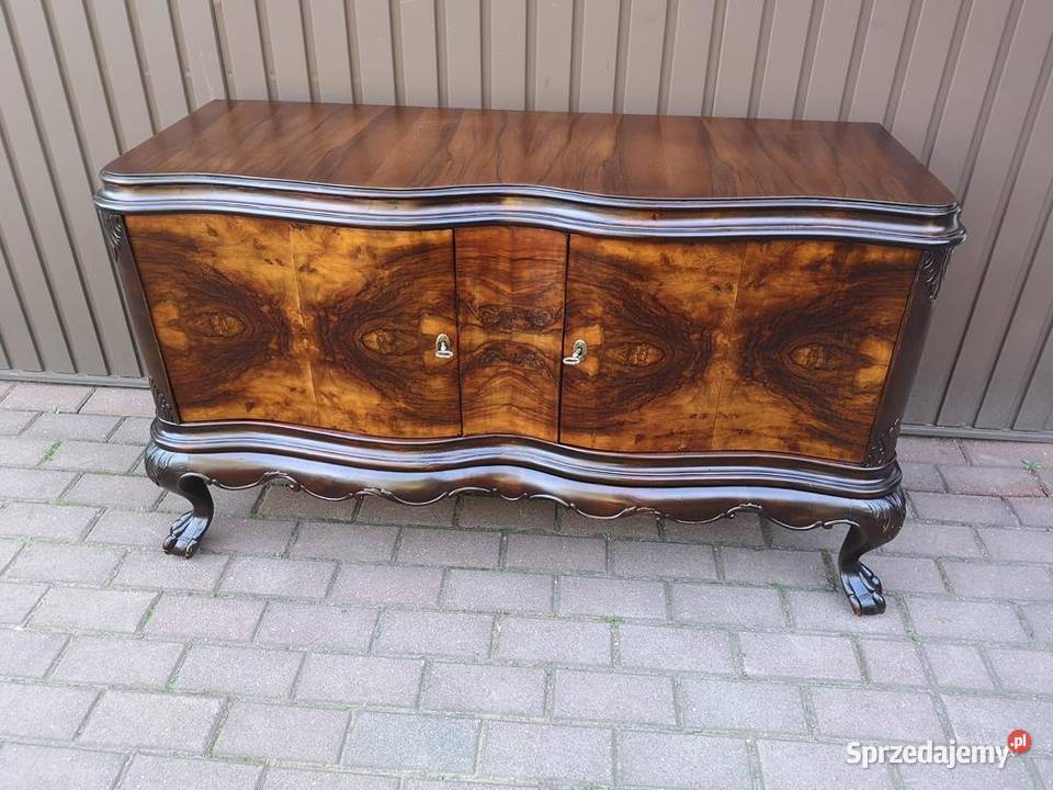 Komoda Ludwik Chippendale Orzech Niska 130 Swarzędz sprzedam