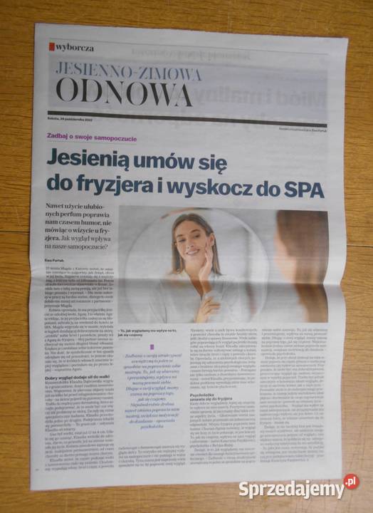 Jesiennozimowa odnowa Gazeta Wyborcza Parczew sprzedam