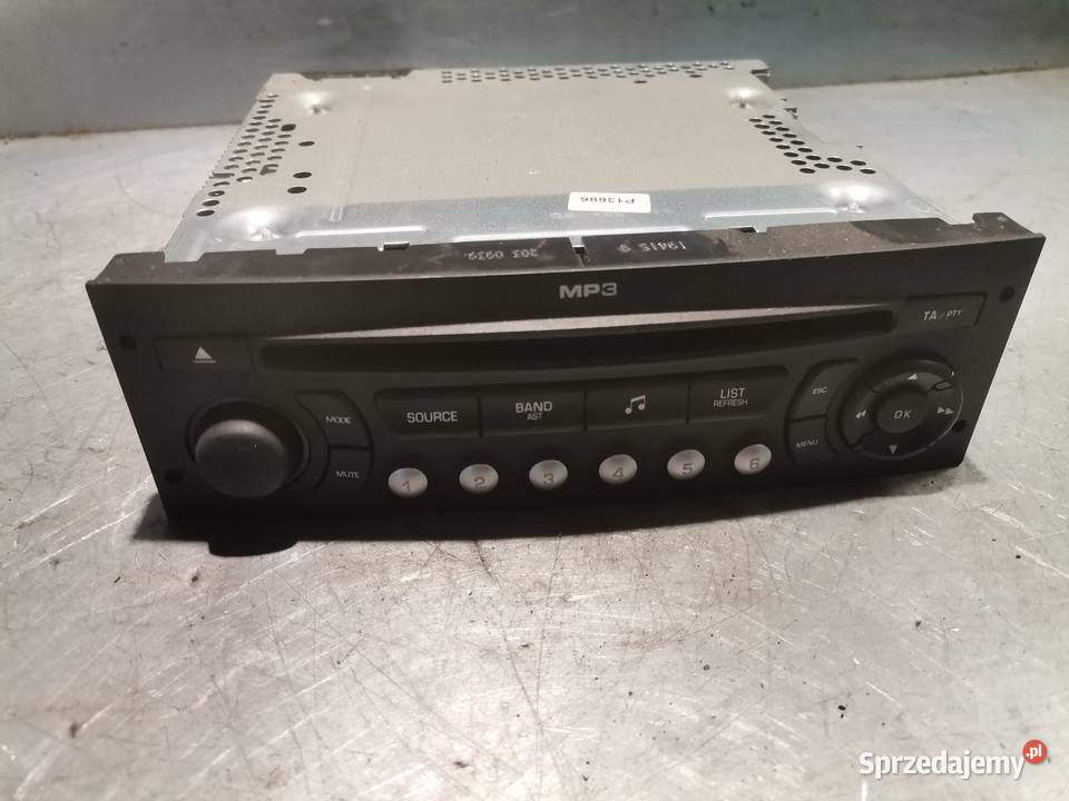 RADIO FABRYCZNE 96662670XT CITROEN C4 PICASSO małopolskie Nowy Sącz