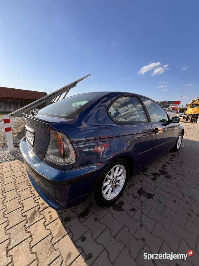 BMW 316ti Klima bez wypadkowy do drobnych mazowieckie Bąkowiec