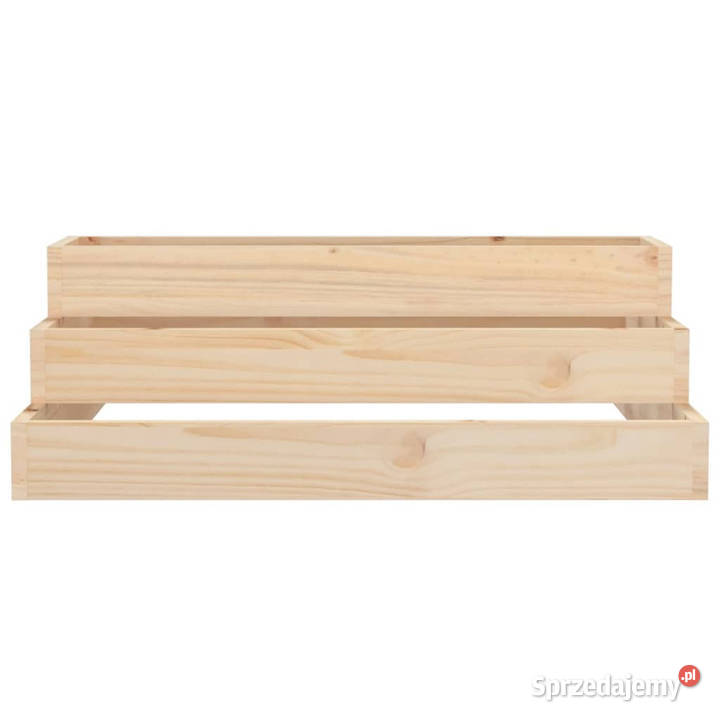 Donica 80x80x27 lite drewno sosnowe WM823892