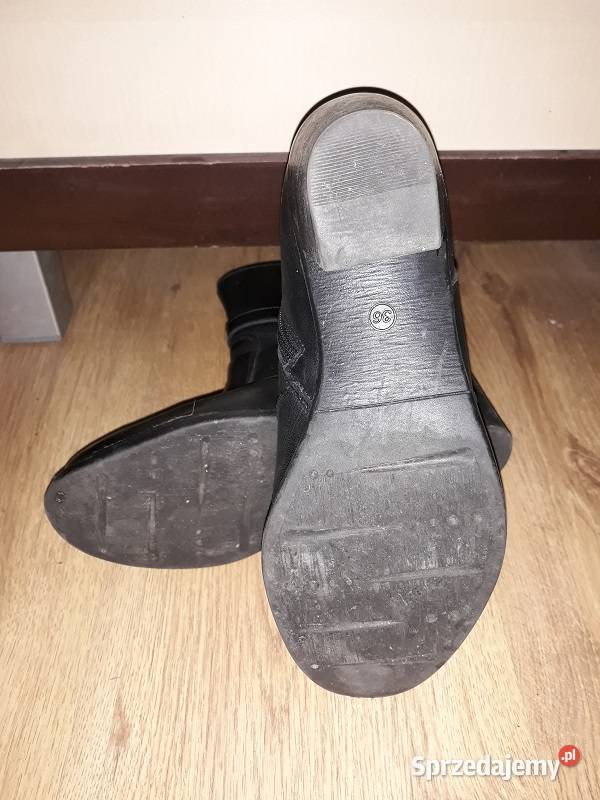 Botki na słupku Lasocki 36 śląskie Sosnowiec