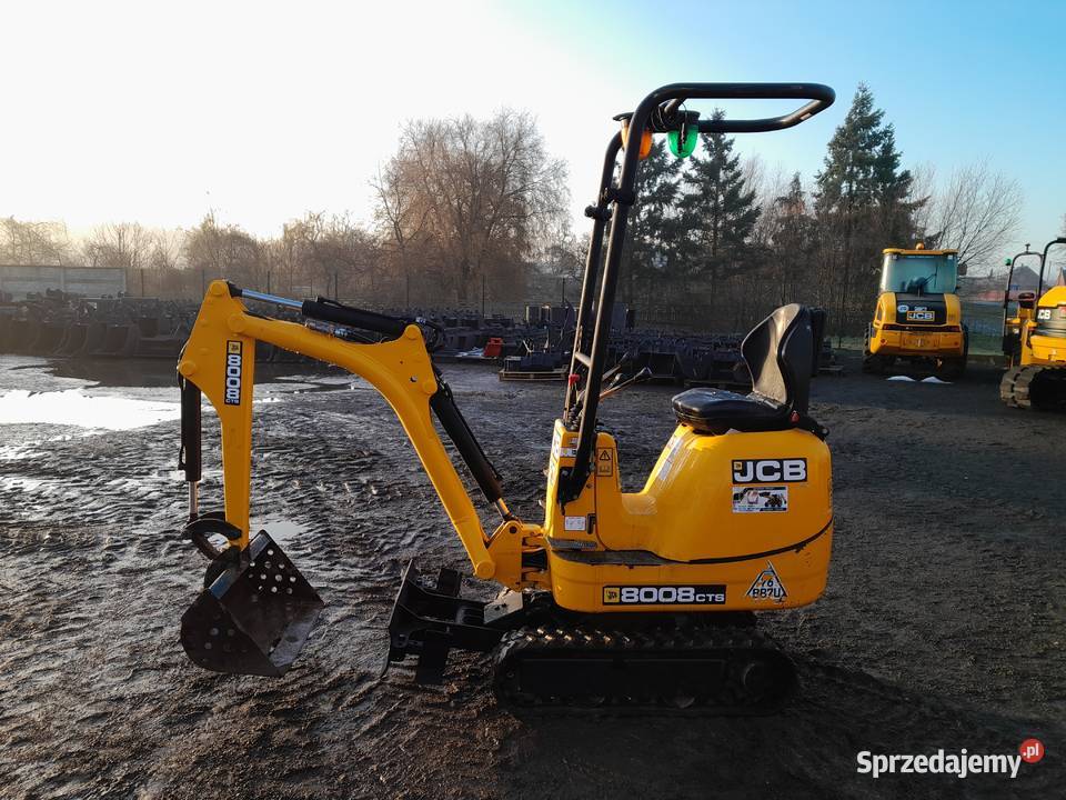 JCB 8008 2022R 1 TONA KUBOTA YANMAR TAKEUCHI CAT Krotoszyn