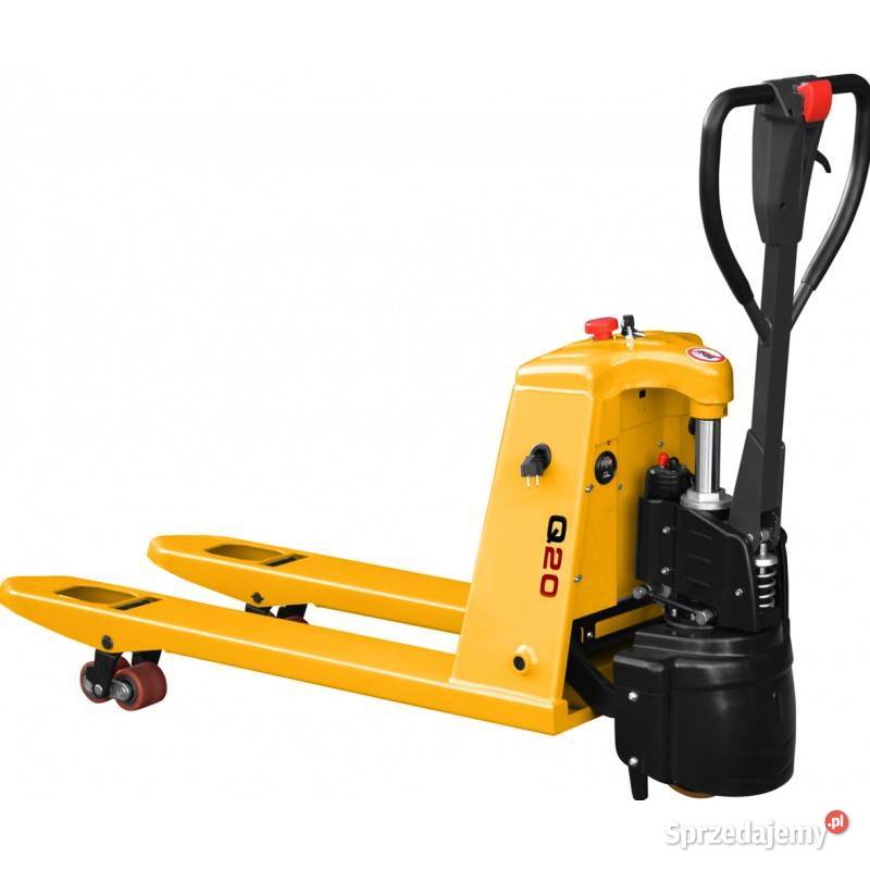 WÓZEK ELEKTRYCZNY PALETOWY 2000 2T 50AH MOCNA Magazynowanie Siedlce