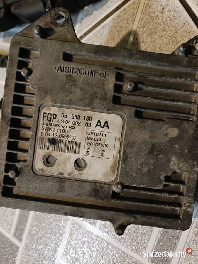 Sterownik silnika Opel Vectra C 55558138 AA Opel