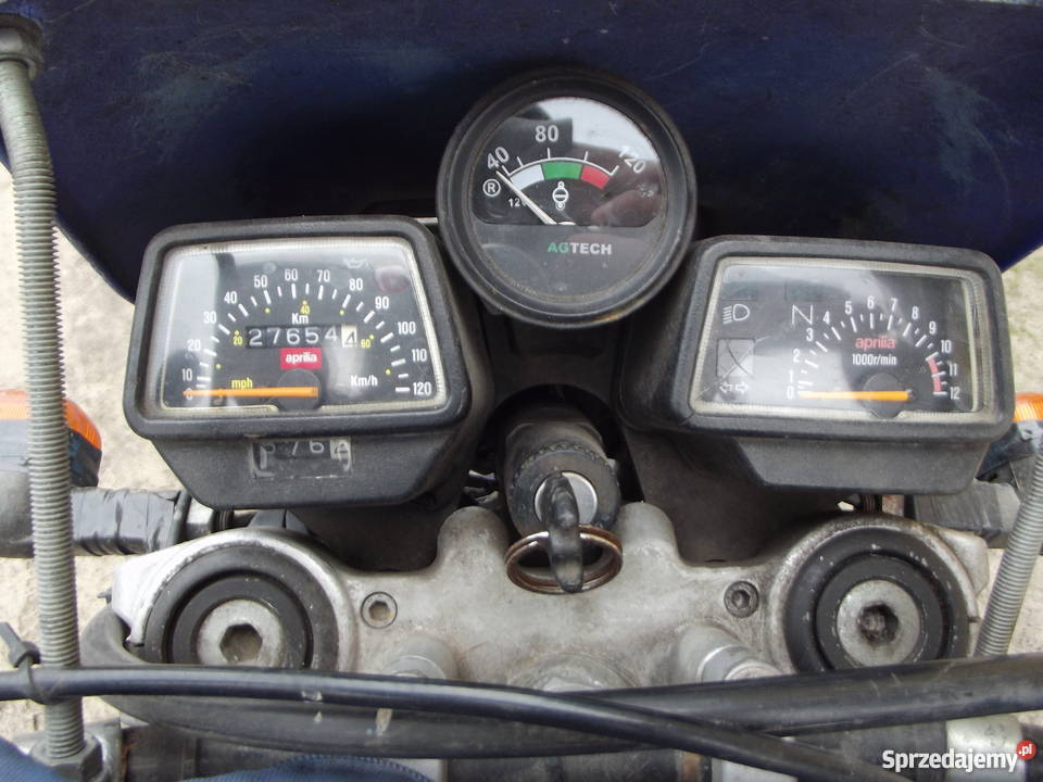 Aprilia Rx 8050 łańcuch Czarny Ług